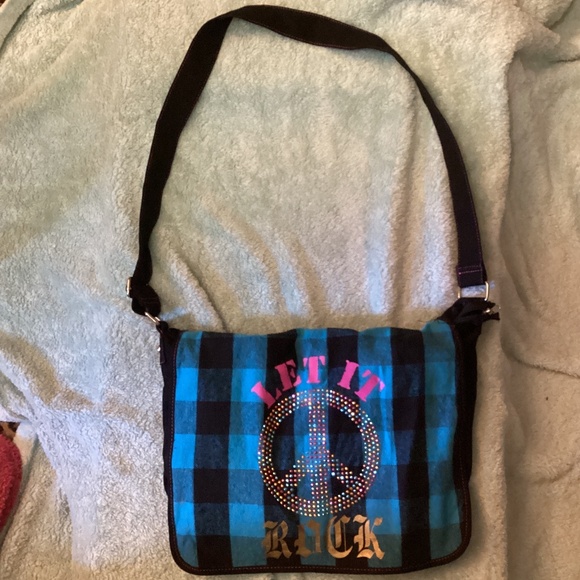 No Brand Handbags - LET IT ROCK Messenger Bag Tote Purse
